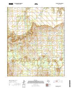 Truscott South 2019 topographic map thumbnail