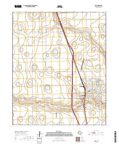 Tulia 2019 topographic map thumbnail