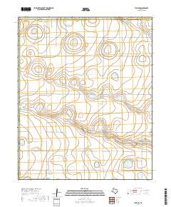 Tulia NW 2019 topographic map thumbnail