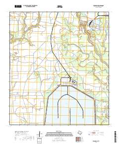 Blessing SE 2019 topographic map thumbnail
