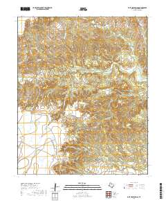 Blue Hole Springs 2019 topographic map thumbnail