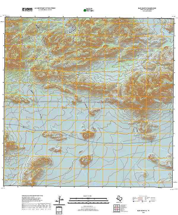 Blue Mountain 2019 topographic map thumbnail