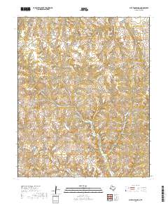 Blue Tank Canyon 2019 topographic map thumbnail