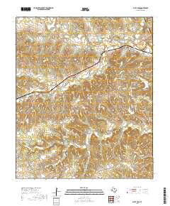 Bluff Dale 2019 topographic map thumbnail