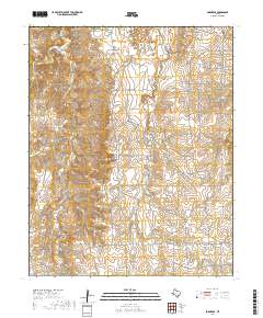Borger SE 2019 topographic map thumbnail