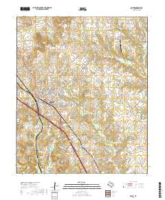 Bowie 2019 topographic map thumbnail