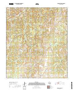 Bradford Creek 2019 topographic map thumbnail