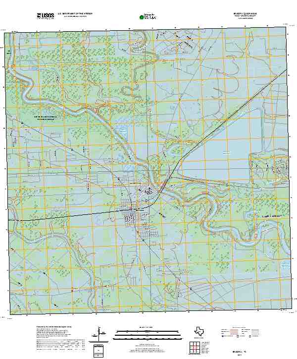 Brazoria 2019 topographic map thumbnail