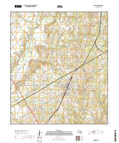 Bremond 2019 topographic map thumbnail