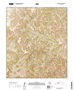 Brokeleg Mountain 2019 topographic map thumbnail