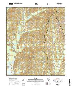 Bronson 2019 topographic map thumbnail