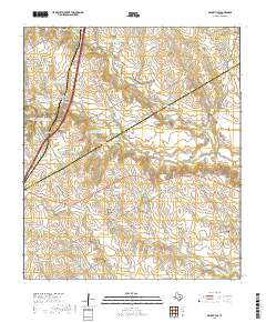 Bruceville 2019 topographic map thumbnail