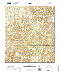 Brushy Draw 2019 topographic map thumbnail