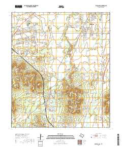 Buffalo Gap 2019 topographic map thumbnail