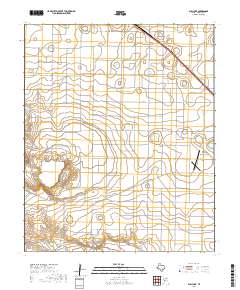 Bull Lake 2019 topographic map thumbnail
