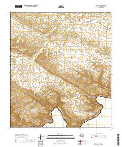 Bullis Gap 2019 topographic map thumbnail