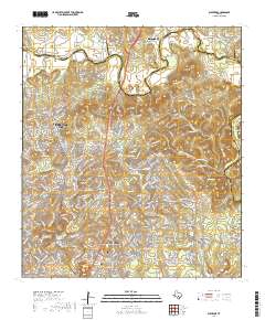 Bulverde 2019 topographic map thumbnail