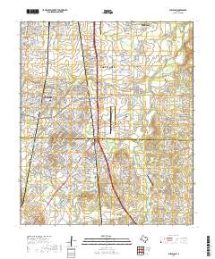 Burleson 2019 topographic map thumbnail