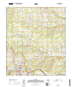 Burnet 2019 topographic map thumbnail