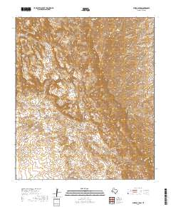 Burro Canyon 2019 topographic map thumbnail