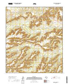 Busher Canyon 2019 topographic map thumbnail