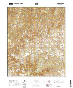 Buzzard Peak 2019 topographic map thumbnail