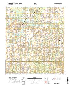 Caballos Creek 2019 topographic map thumbnail