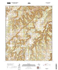 Caddo NE 2019 topographic map thumbnail