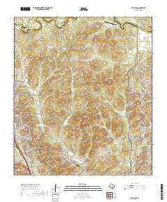 Camp Bullis 2019 topographic map thumbnail