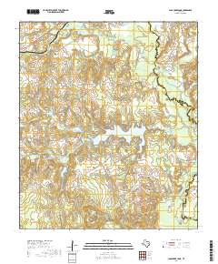 Camp Creek Lake 2019 topographic map thumbnail