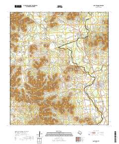 Camp Wood 2019 topographic map thumbnail