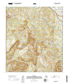 Cap Mountain 2019 topographic map thumbnail