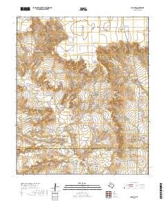 Cap Rock 2019 topographic map thumbnail