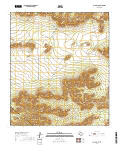 Cap Rock Butte 2019 topographic map thumbnail