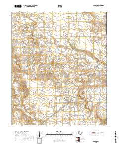 Cap Rock SE 2019 topographic map thumbnail