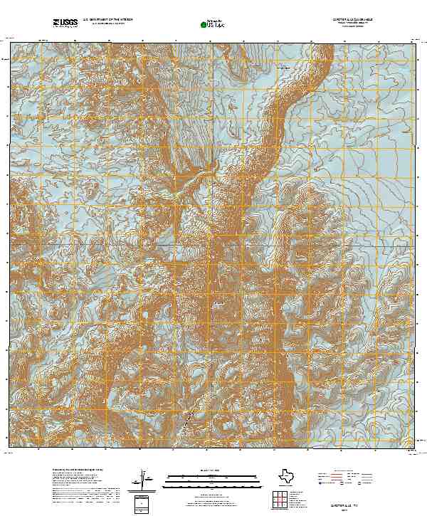 Capote Falls 2019 topographic map thumbnail
