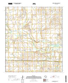 Carrizo Springs NW 2019 topographic map thumbnail