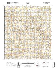Carrizo Springs West 2019 topographic map thumbnail