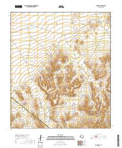 Cave Mesa 2019 topographic map thumbnail