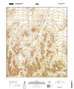 Cave Mesa SE 2019 topographic map thumbnail