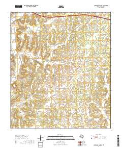 Caverns of Sonora 2019 topographic map thumbnail