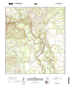 Cayman Lake 2019 topographic map thumbnail