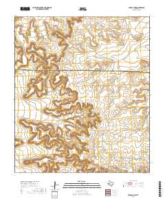Cedar Canyon 2019 topographic map thumbnail