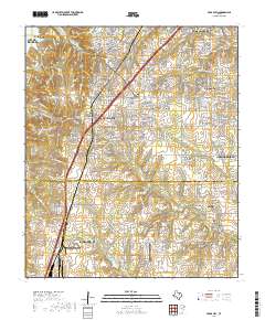 Cedar Hill 2019 topographic map thumbnail