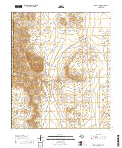 Cerro Alto Mountain 2019 topographic map thumbnail