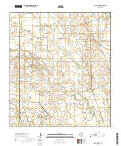 Chacon Creek SE 2019 topographic map thumbnail