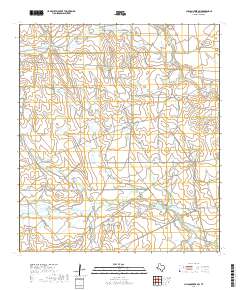 Chacon Creek SW 2019 topographic map thumbnail