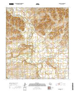 Chalk Bluff 2019 topographic map thumbnail