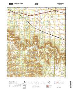 Chalk Peak 2019 topographic map thumbnail