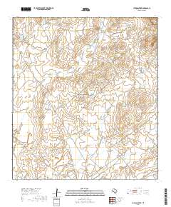 Chargos Creek 2019 topographic map thumbnail